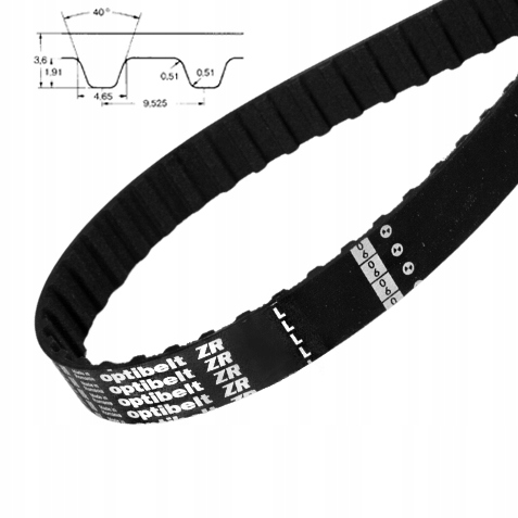 Ozubený remeň ZR 817L 050 dĺžka 2075,18 šírka 12,7 mm OPTIBELT 218 zubov